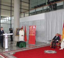 Palabras del presidente del Consejo de Administración de Patrimonio Nacional ante Su Majestad el Rey y Su Majestad el Rey Mohamed VI